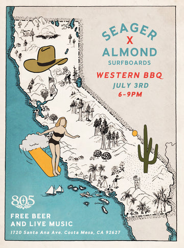 3rd of July BBQ @ Almond Surf Shop