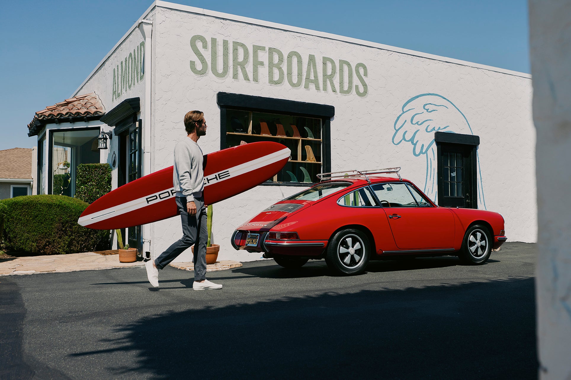 How to Order a Porsche x Almond Surfboard