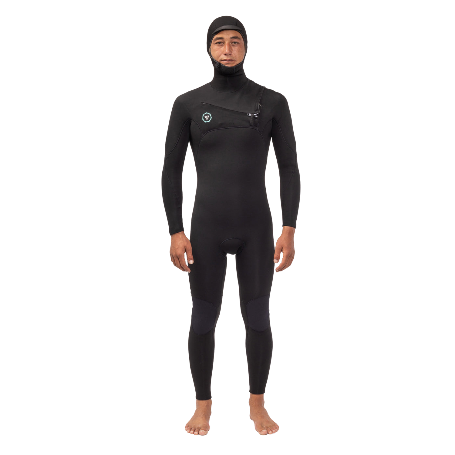 7 Seas 4-3 Full Hooded Chest Zip Wetsuit