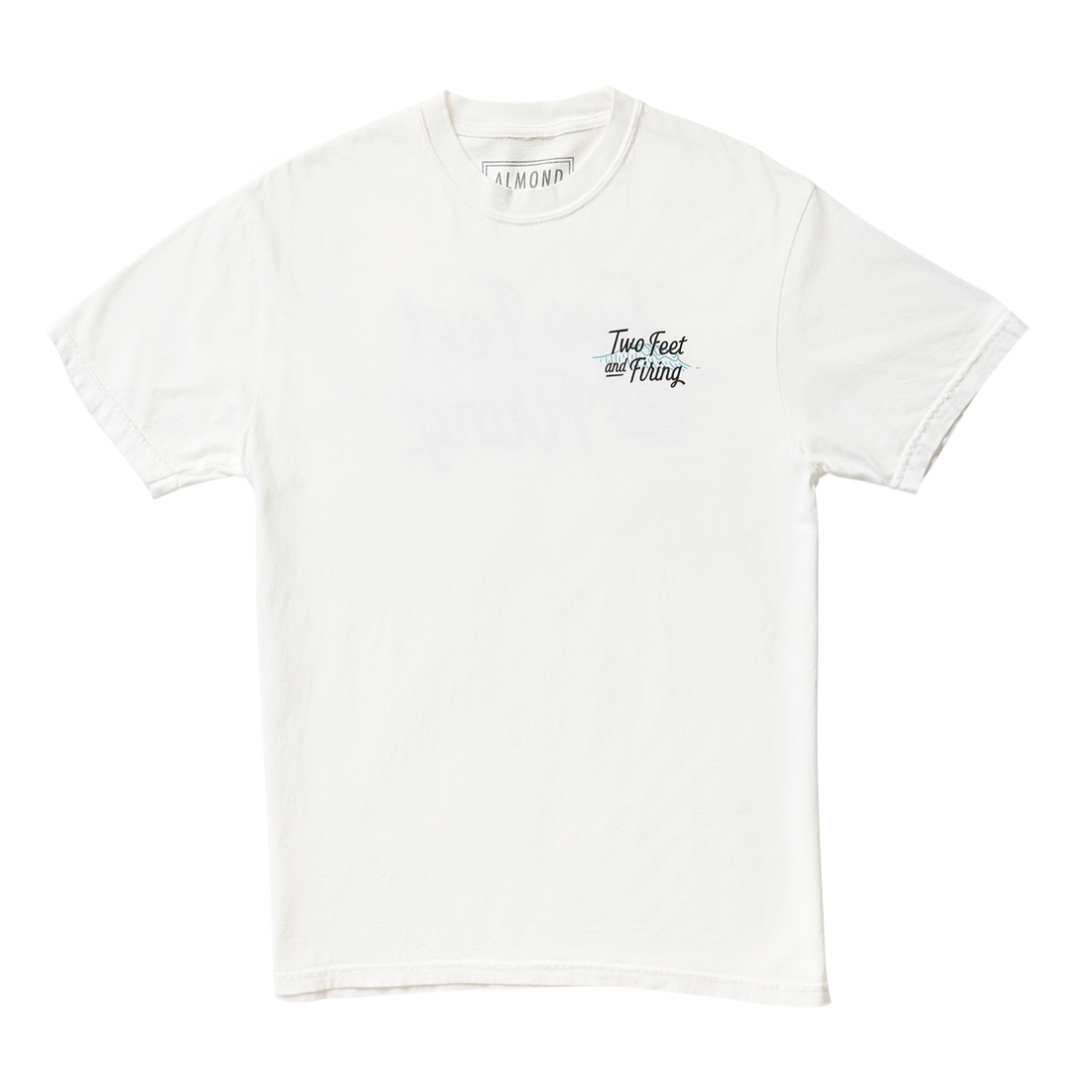 Two Feet & Firing Tee | White
