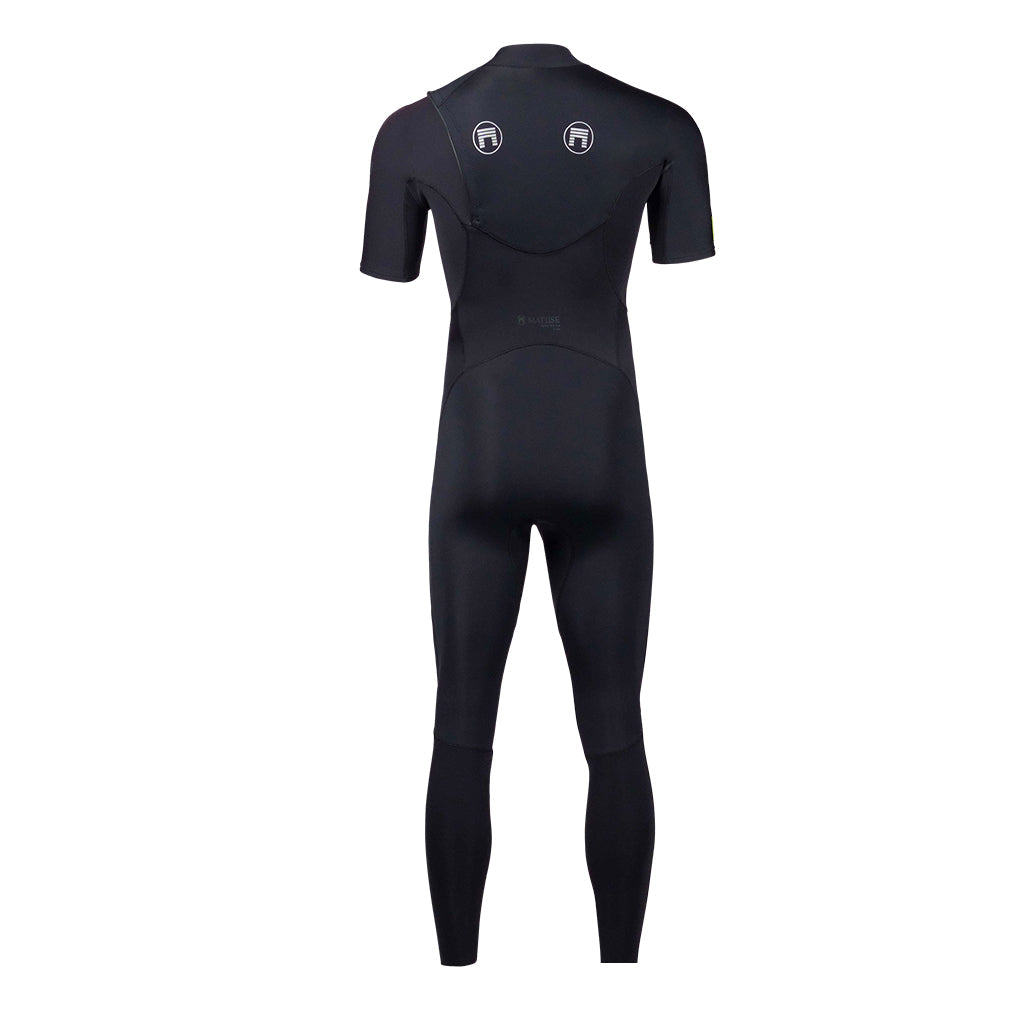 APOLLO OCENA 2MM SHORT SLEEVE FULL CHEST ZIP