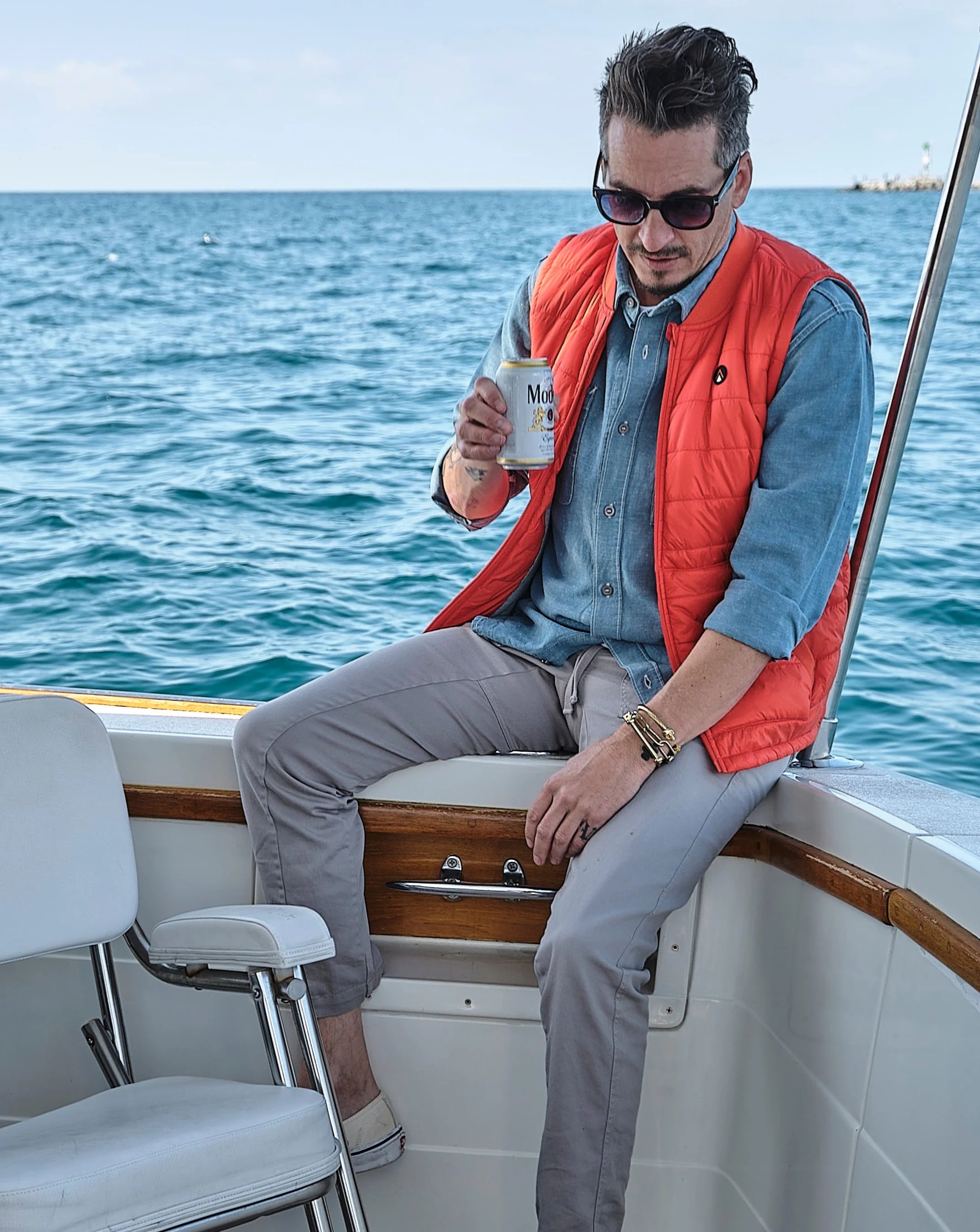 Chambray Shop Shirt - Light Indigo