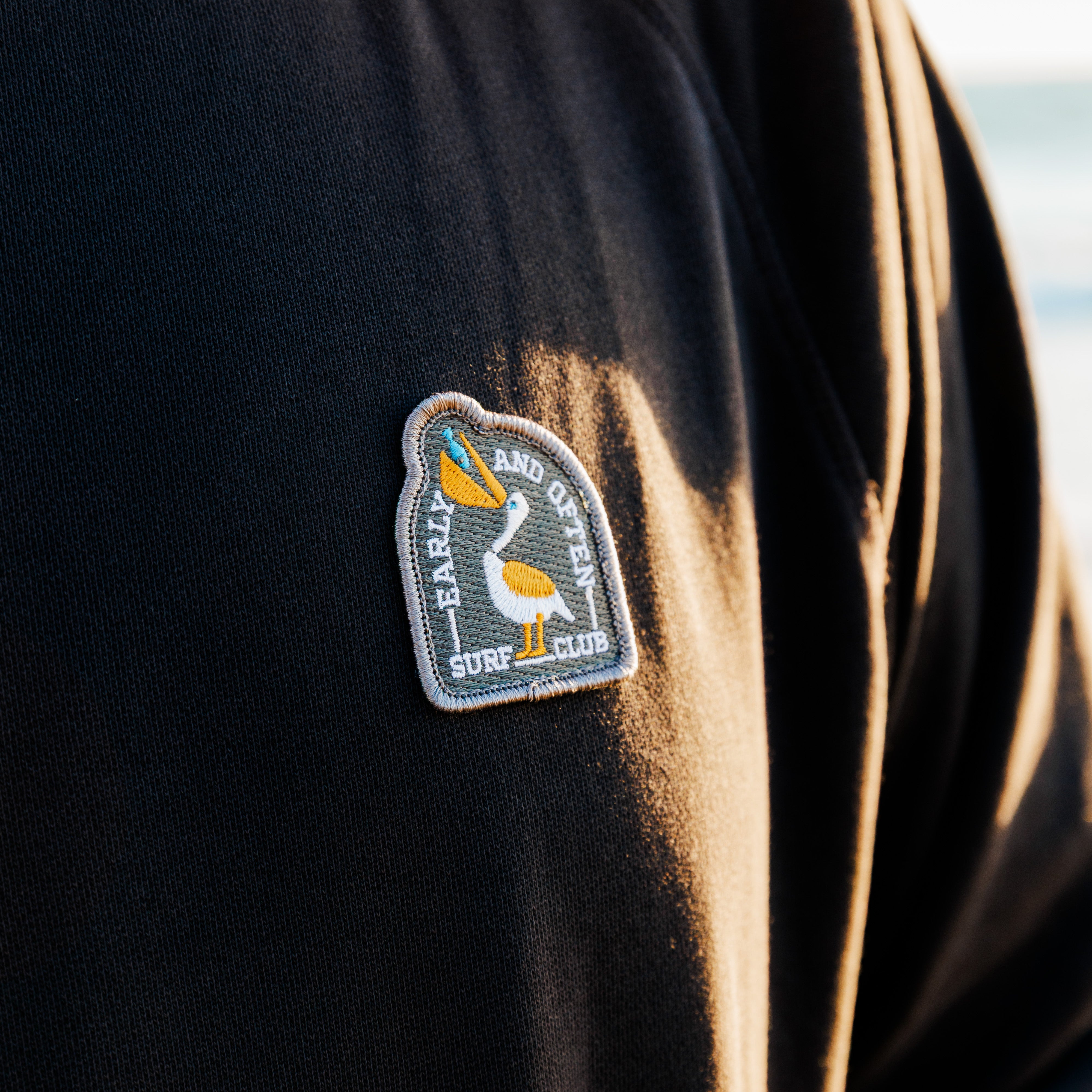 EOSC Pocket Crewneck | Washed Black