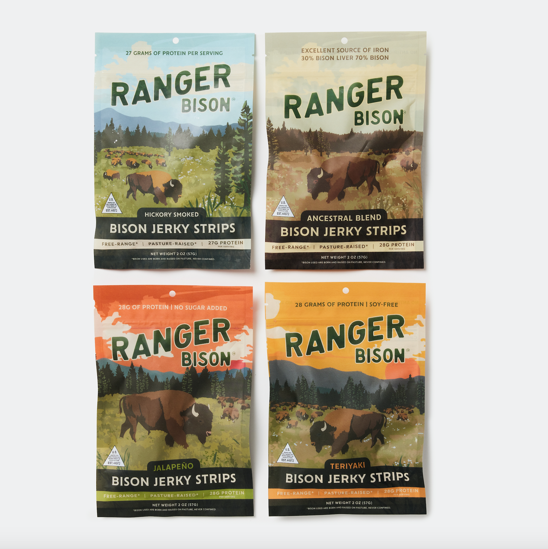 Ranger Bison Jerky (2 oz)