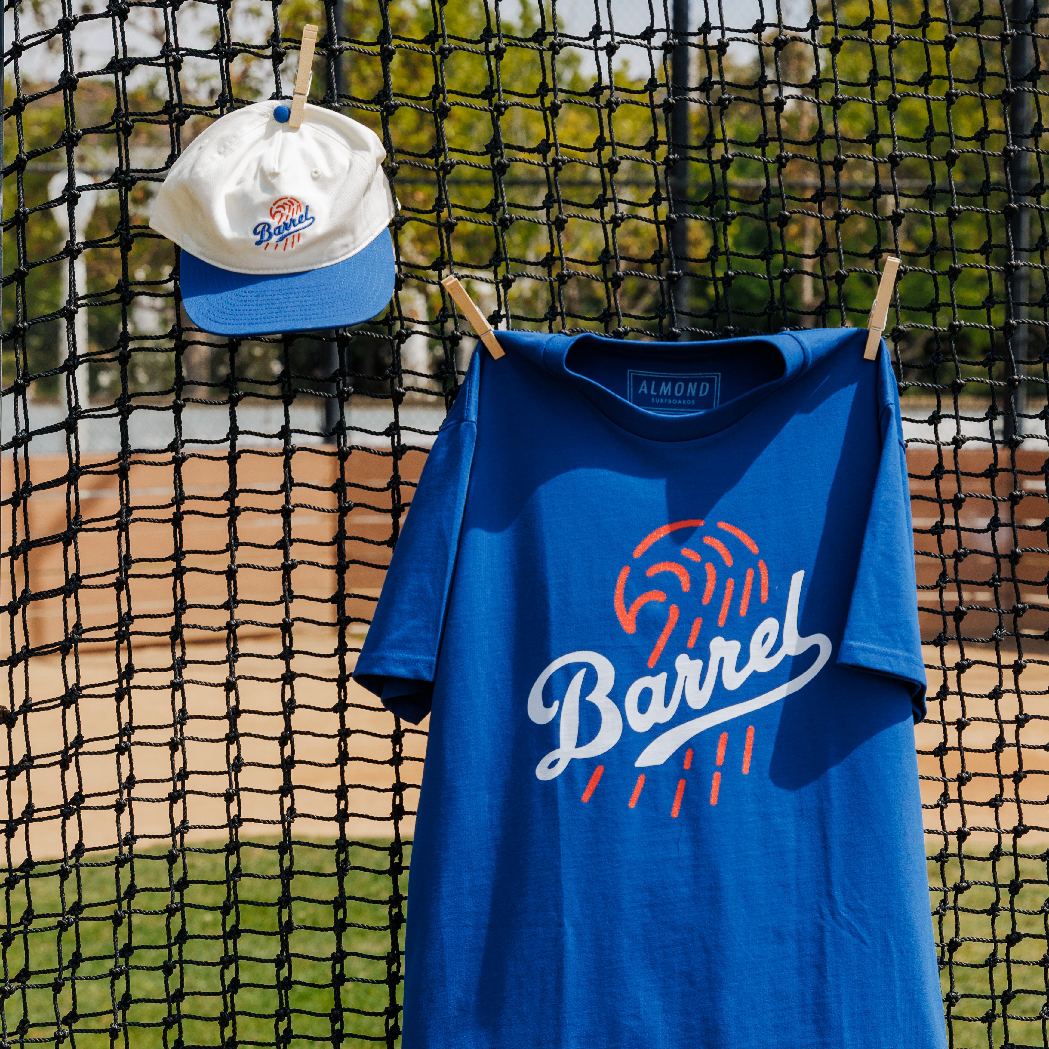 Barrel Dodger Tee | Blue