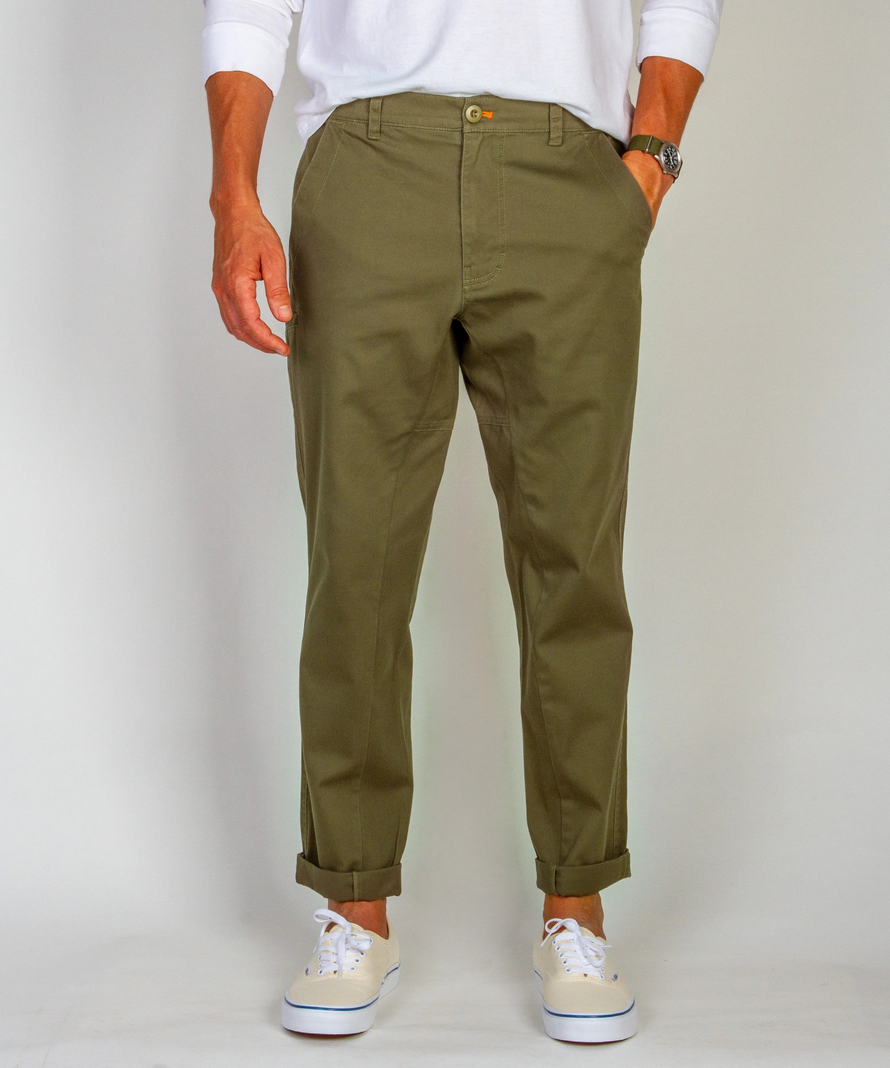 Dapper Pant- Military