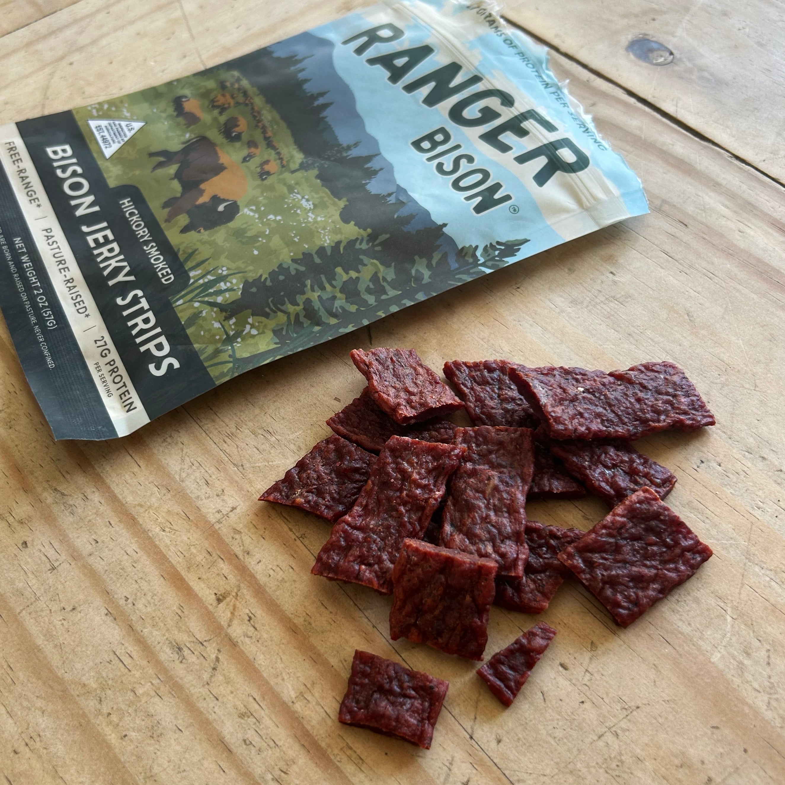 Ranger Bison Jerky (2 oz)