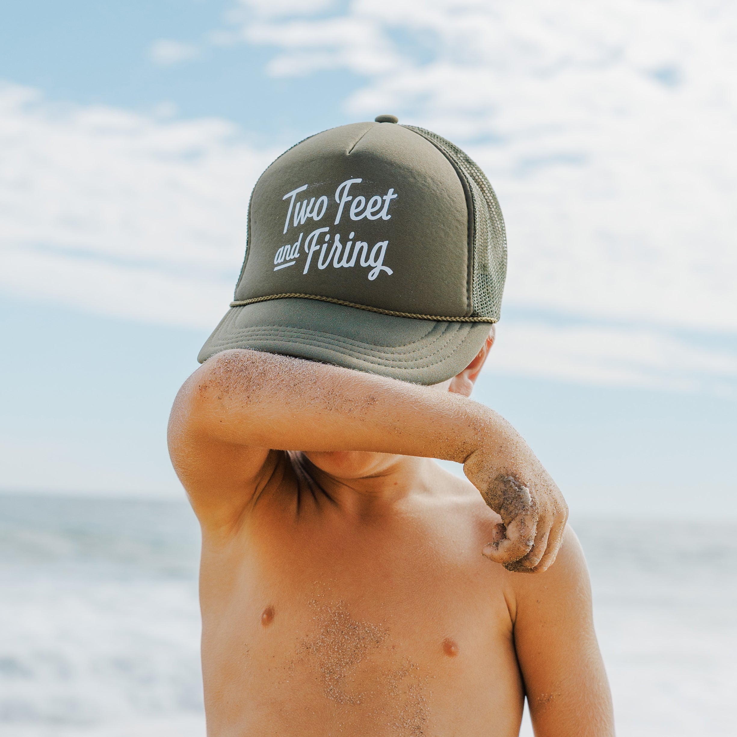 Two Feet & Firing | Kids Hat