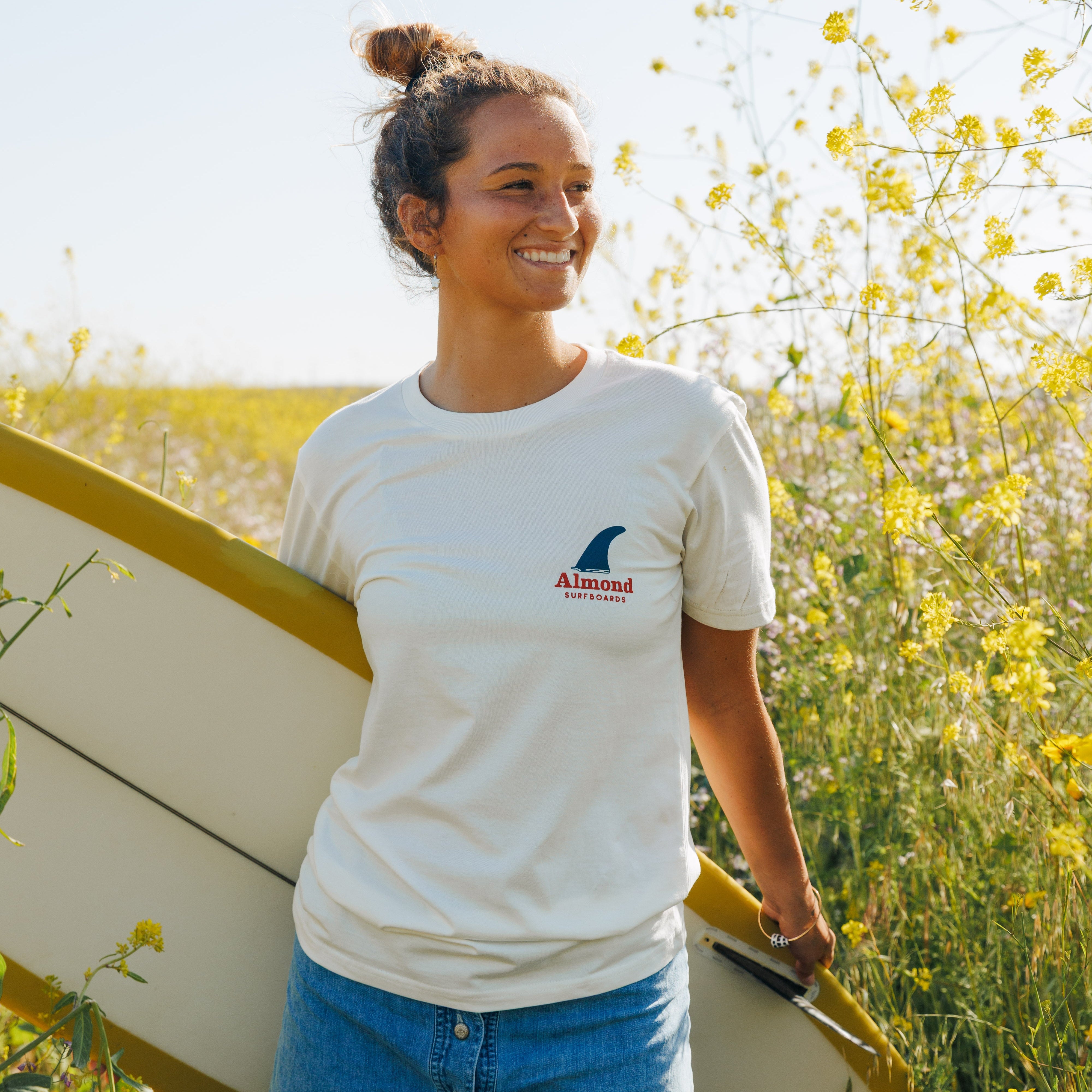 Quality Surfboards Tee | Natural