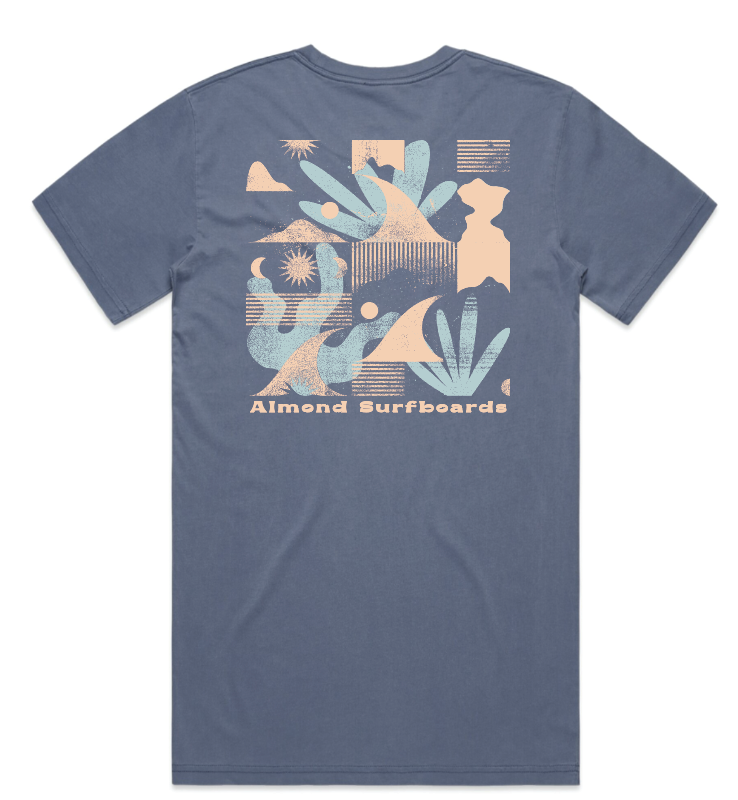Bright Days Ahead Tee | Faded Blue